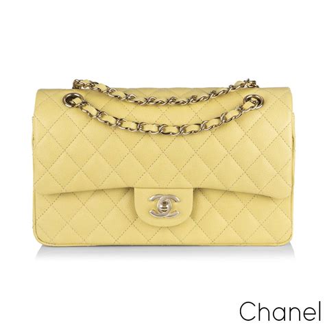 chanel bags yellow|Chanel medium flap bag.